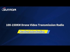100-150KM Drone Video Transmission Radio Produk Pengantar