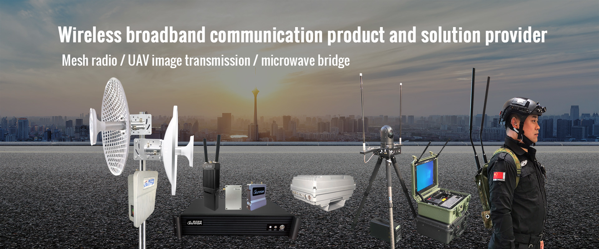 Kualitas Pemancar COFDM pabrik