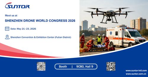 Latest company news about SUNTOR Akan Dipamerkan di Kongres Dunia Drone Shenzhen 2026