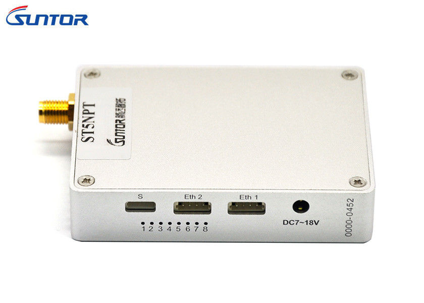 2.4GHz Wireless Video Transmitter Receiver , COFDM Video Transmitter uav video link manufacturers