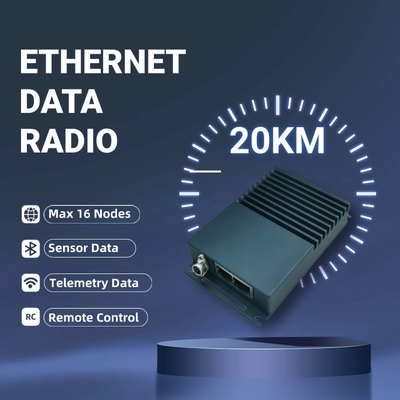 MM27R Jangka panjang 30Mbps Ethernet Data Link DTL untuk UAV atau Drone
