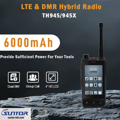 TH945D DMR LTE Radio dengan UHF/VHF Frequency Range dan 12.5KHz/25KHz Channel Spacing untuk Coverage yang luas dan Fleksibel